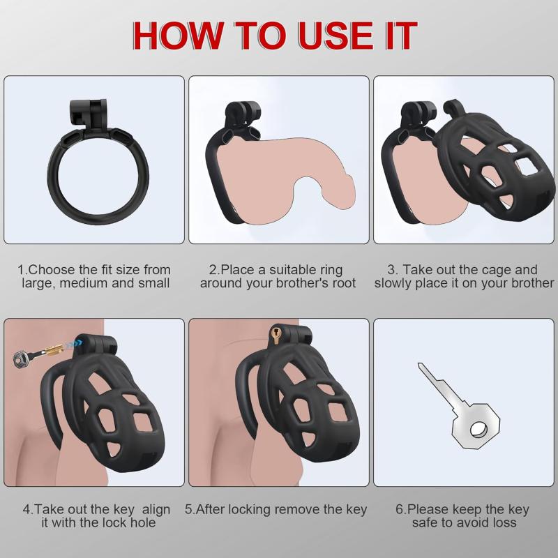 قفل القضيب الطبي المطور